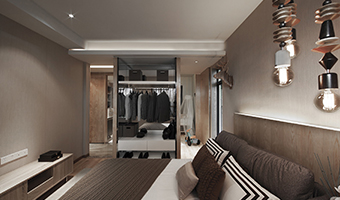 轉角衣柜怎么設計才能合理利用“死角”？