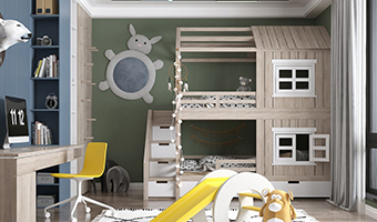 全屋定制設計雙人兒童房怎么樣？