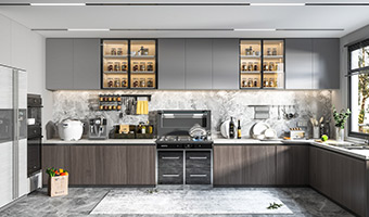 什么顏色的櫥柜門看上去高檔一些？