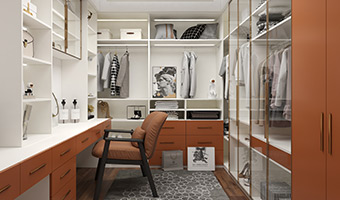 衣帽間是選擇開放式還是封閉式？