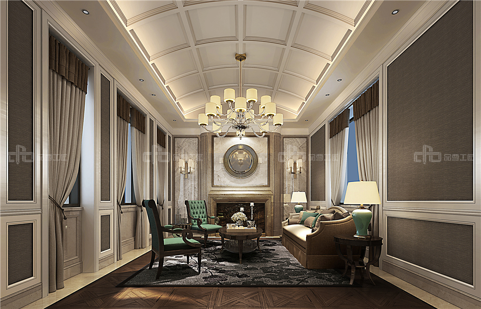 美式全屋整木定制風格,臥室效果圖大全(圖6) 美式全屋整木定制風格,臥室效果圖大全(圖6)