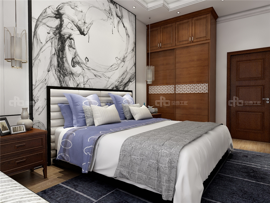 輕奢新中式風(fēng)格效果圖,整木定制極簡新中式(圖13) 輕奢新中式風(fēng)格效果圖,整木定制極簡新中式(圖13)