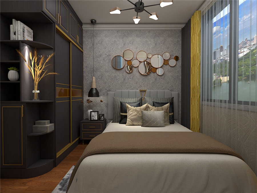 小戶(hù)型全屋定制臥室該怎么設(shè)計(jì)？(圖1)