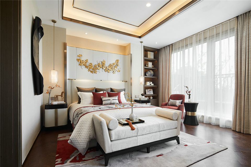 大臥室怎么進(jìn)行整木定制裝修，要注意什么？(圖1)