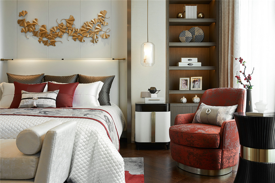 大臥室怎么進(jìn)行整木定制裝修，要注意什么？(圖2)