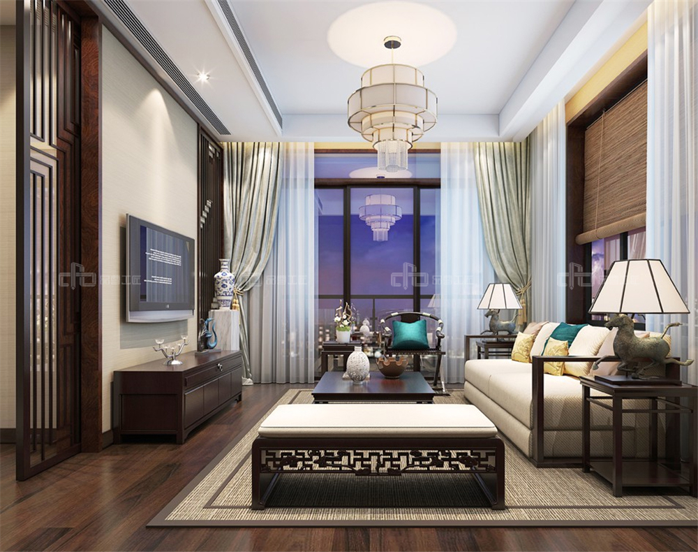 繁華之下，縱享從容、儒雅的新中式居所(圖6)