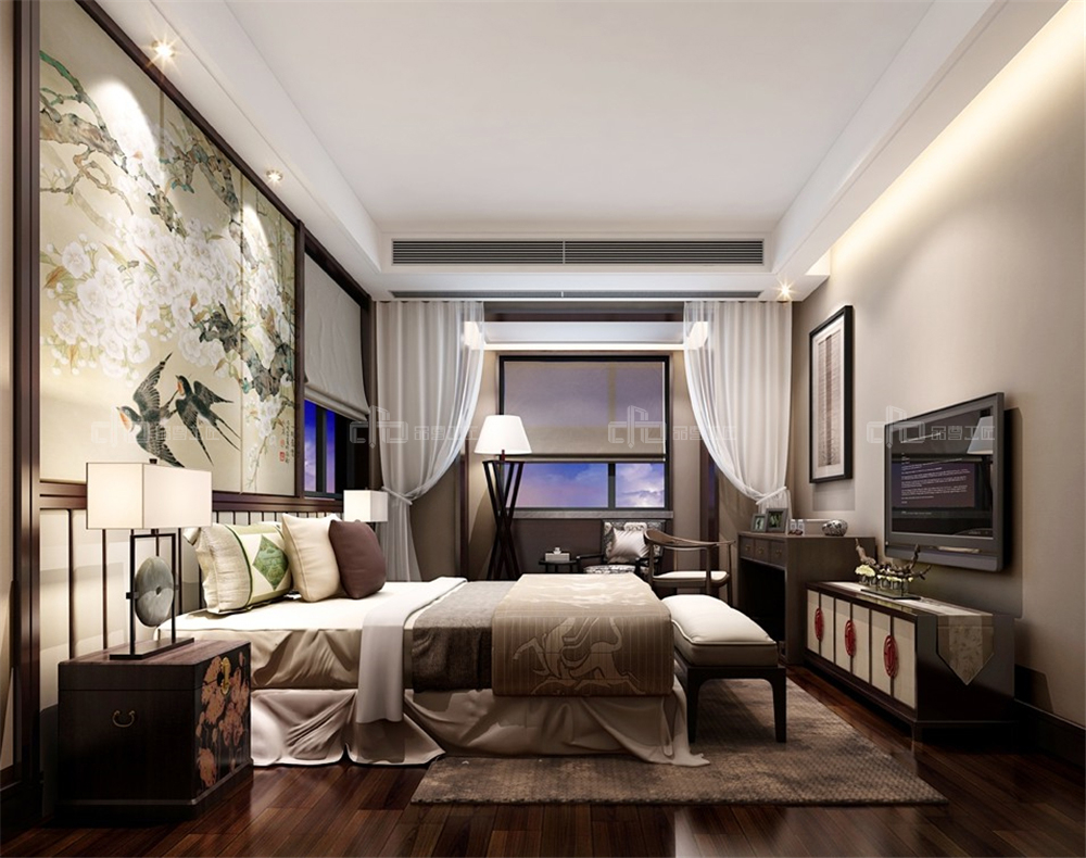 繁華之下，縱享從容、儒雅的新中式居所(圖9)