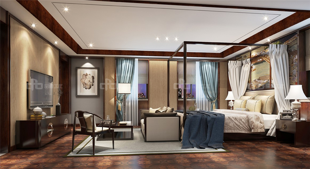 繁華之下，縱享從容、儒雅的新中式居所(圖12)