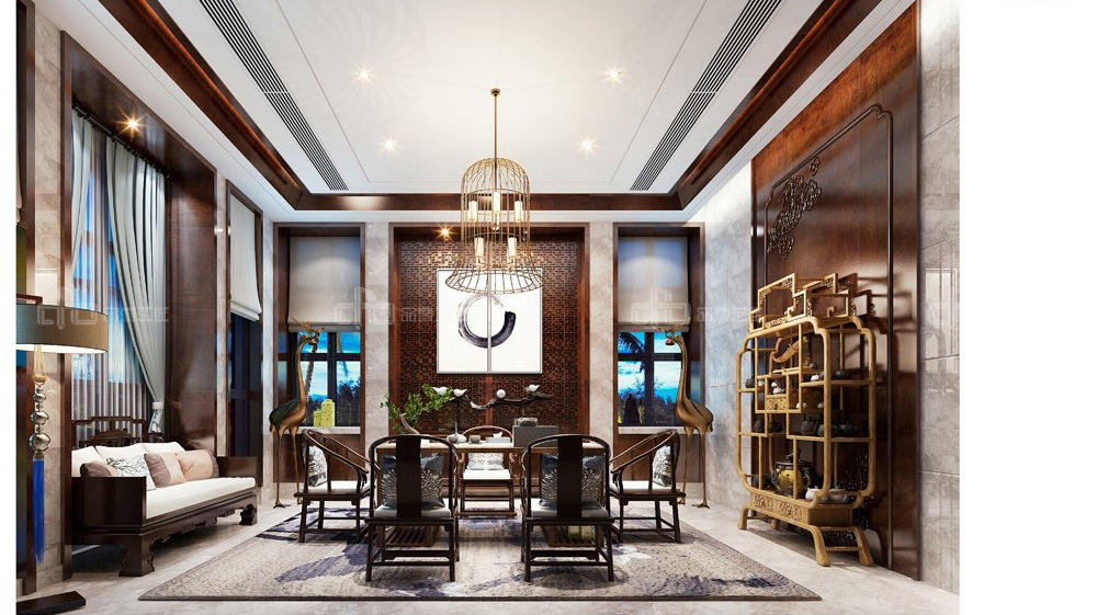 新中式整木定制,詮釋古韻之下的氣派與穩重(圖8) 新中式整木定制,詮釋古韻之下的氣派與穩重(圖8)