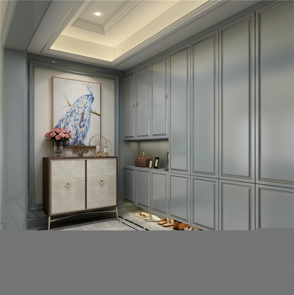 玄關定制鞋柜有哪些樣式？(圖2)