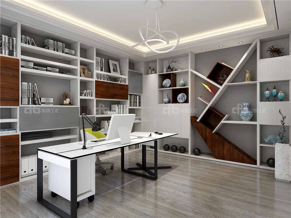 全屋定制書房要怎么設(shè)計(jì)？(圖3)