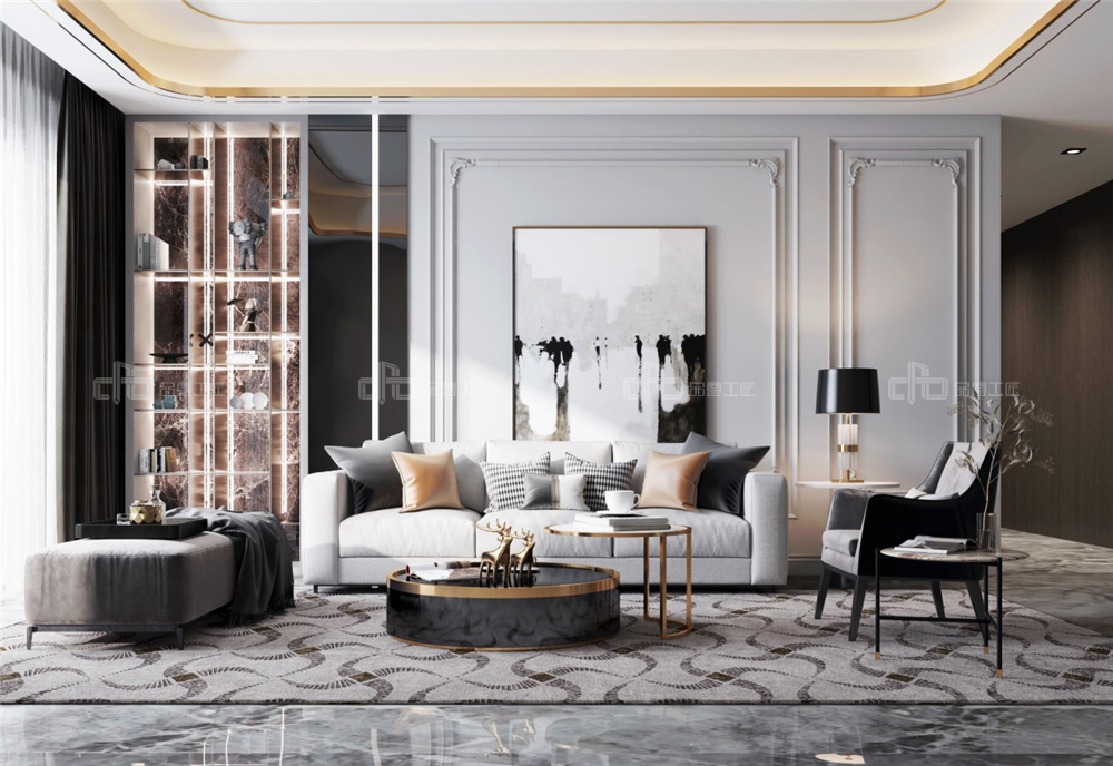 客廳沙發(fā)背景墻如何裝飾最好？(圖1)