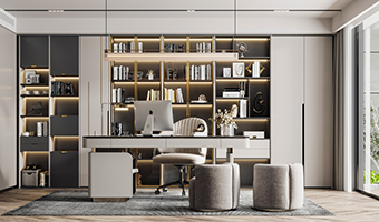 書房定制書柜設計要注意什么？
