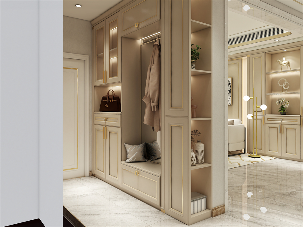 玄關(guān)柜設(shè)計(jì)定制有哪些款式？(圖2)