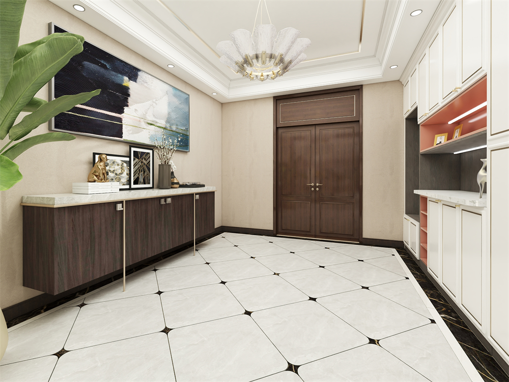 玄關(guān)柜設(shè)計(jì)定制有哪些款式？(圖3)