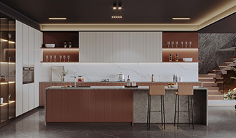 廚房怎么選擇定制櫥柜顏色？