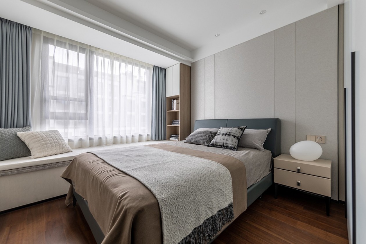 200㎡全屋整木定制設計,現代時尚簡約風格(圖11) 11.jpg