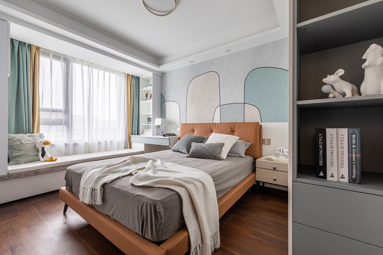 200㎡全屋整木定制設計,現代時尚簡約風格(圖13) 13.jpg