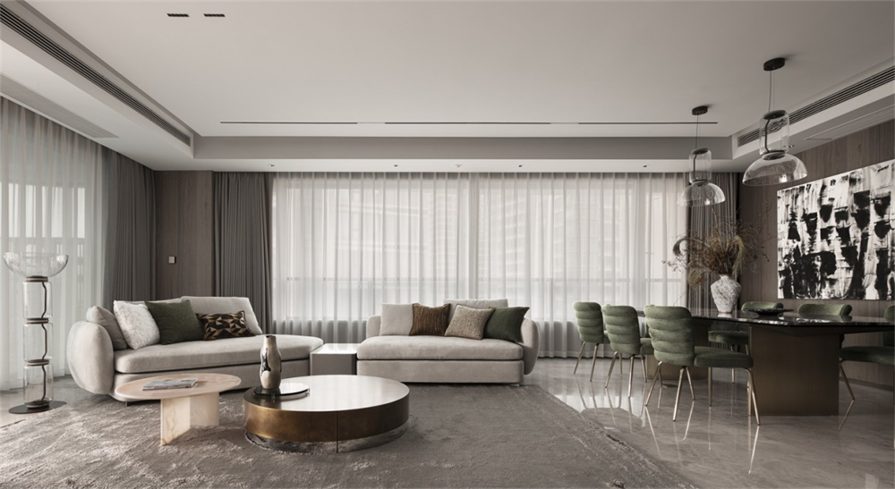 300㎡整木定制大平層,現代簡約高定設計(圖6) 6.jpg