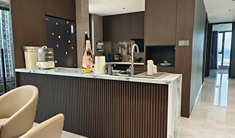 256㎡整木定制大平層，現(xiàn)代極簡風(fēng)格實(shí)拍