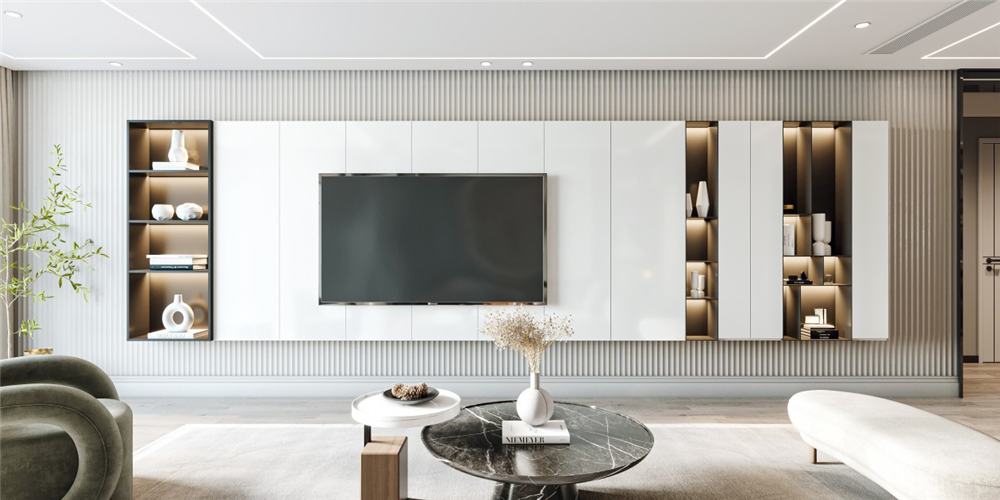 客廳電視機高度在多少左右？(圖3)