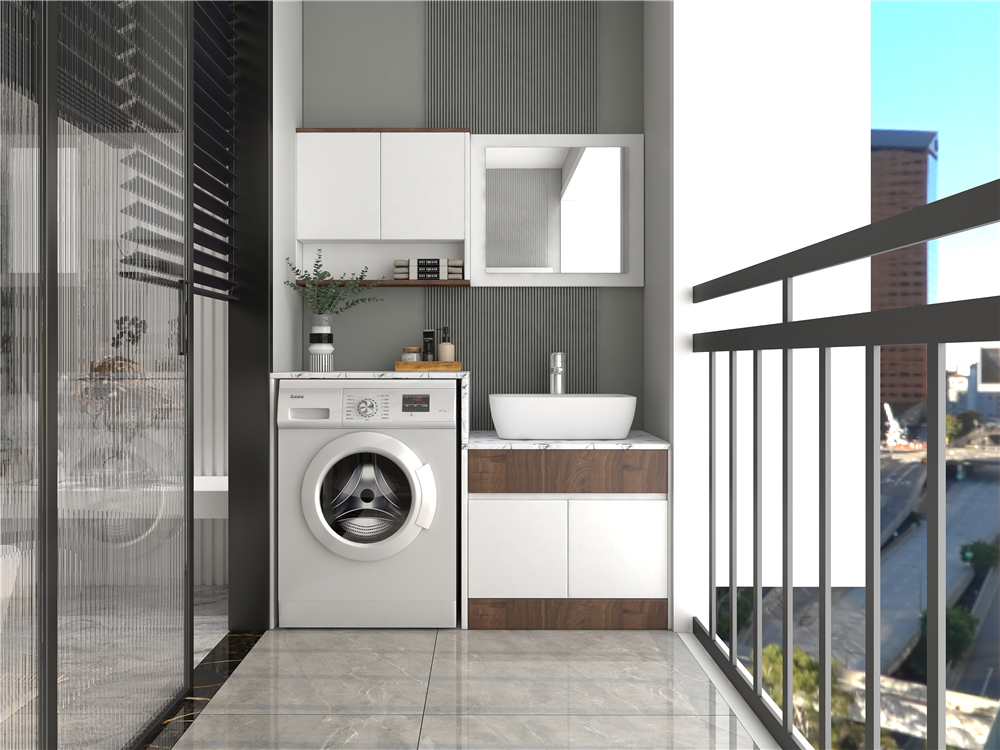 陽臺設計陽臺柜要有哪些功能？(圖1)